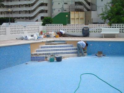 Piscina: Chapado de gressite